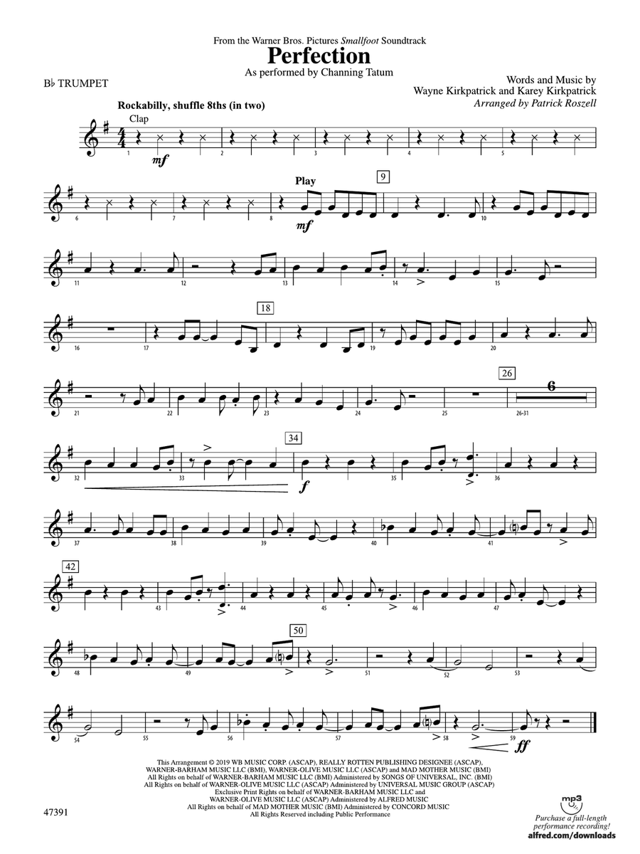 Perfection: 1st B-flat Trumpet