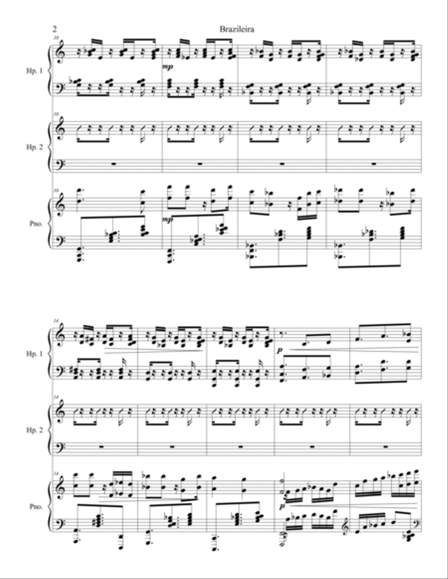 Scaramouche Harp scores gallery preview page 2