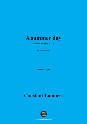 C. Lambert-A summer day,in D flat Major
