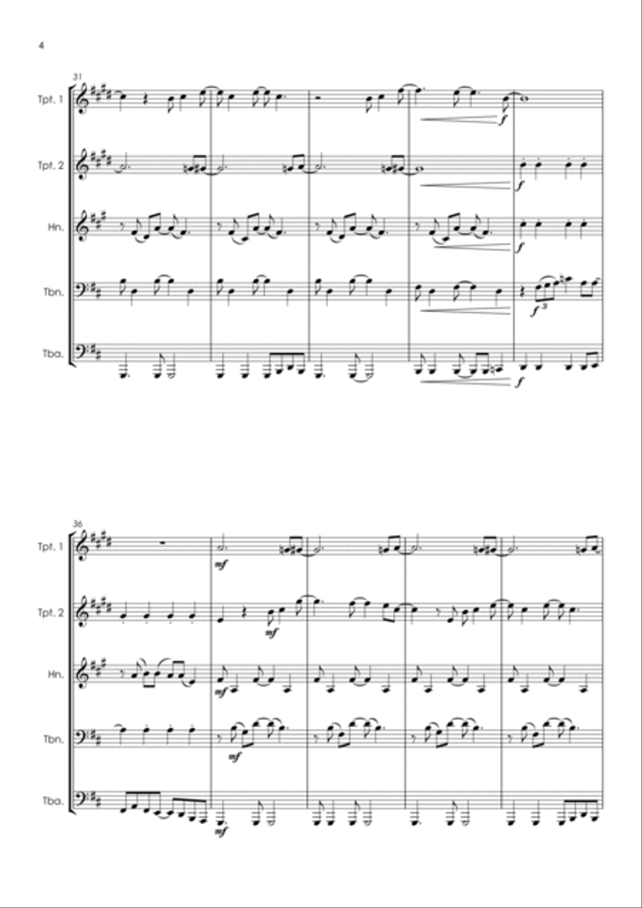 She's Electric Horn scores gallery preview page 6