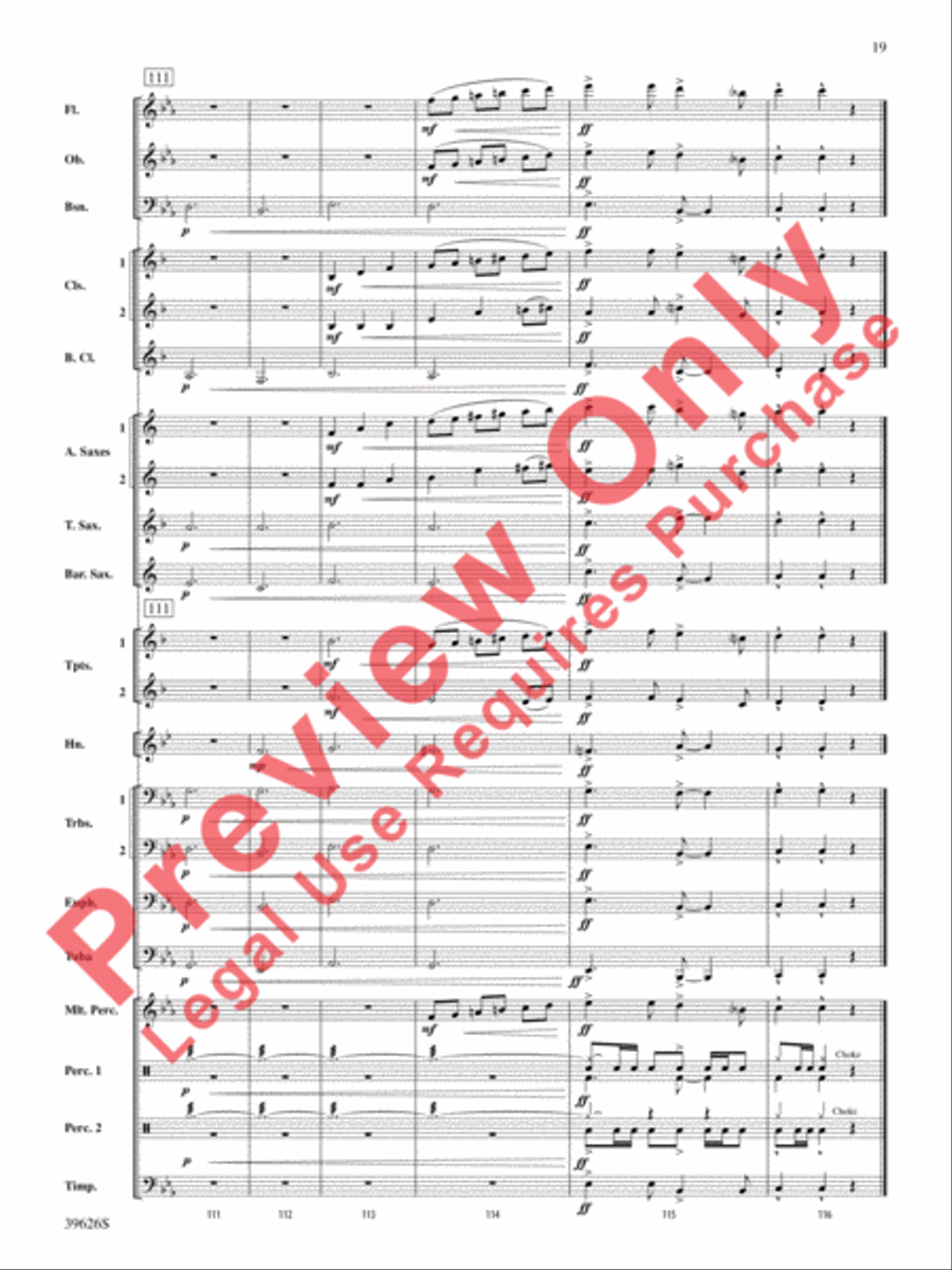 Whiteleaf Hill Whiteleaf Hill Concert Band scores gallery preview page 19