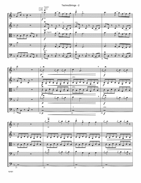 TechnoStrings - Conductor Score (Full Score)