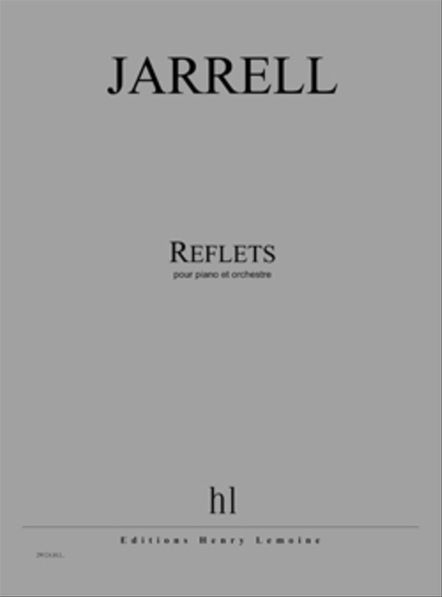 Reflets Reflets Orchestra scores gallery preview page 1