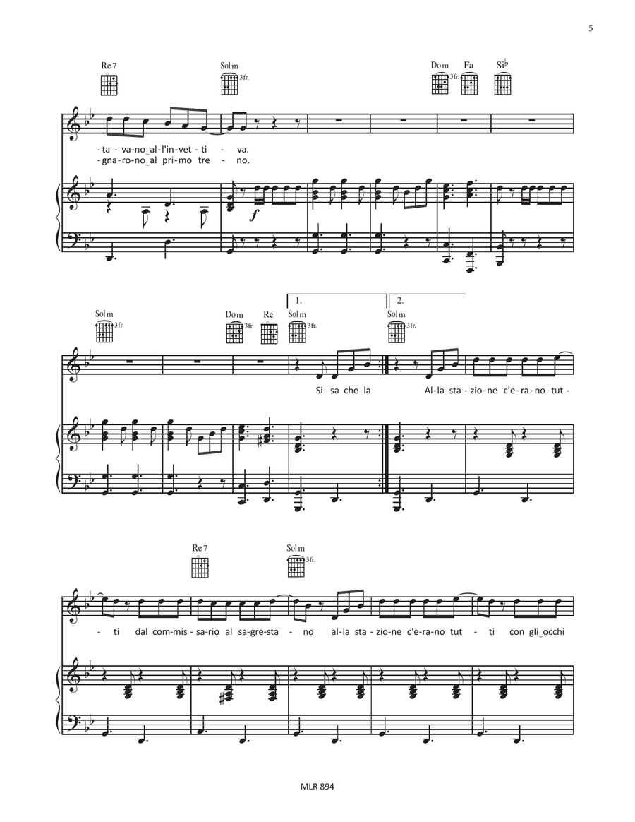 Bocca di rosa Voice scores gallery preview page 5