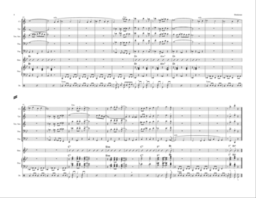 Hindustan Hindustan Jazz Ensemble scores gallery preview page 4