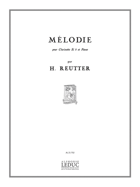 Melodie (clarinet & Piano)