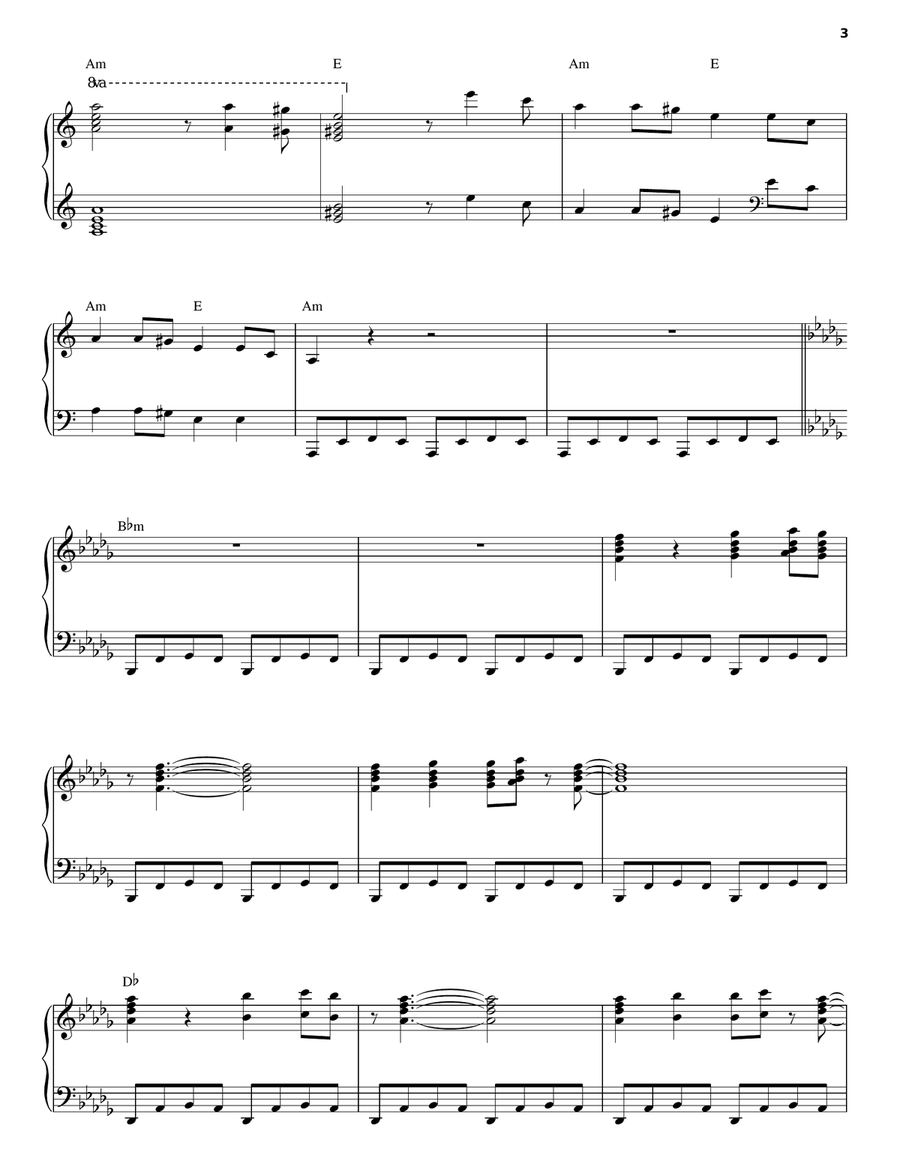 Asia Minor Asia Minor Piano scores gallery preview page 3