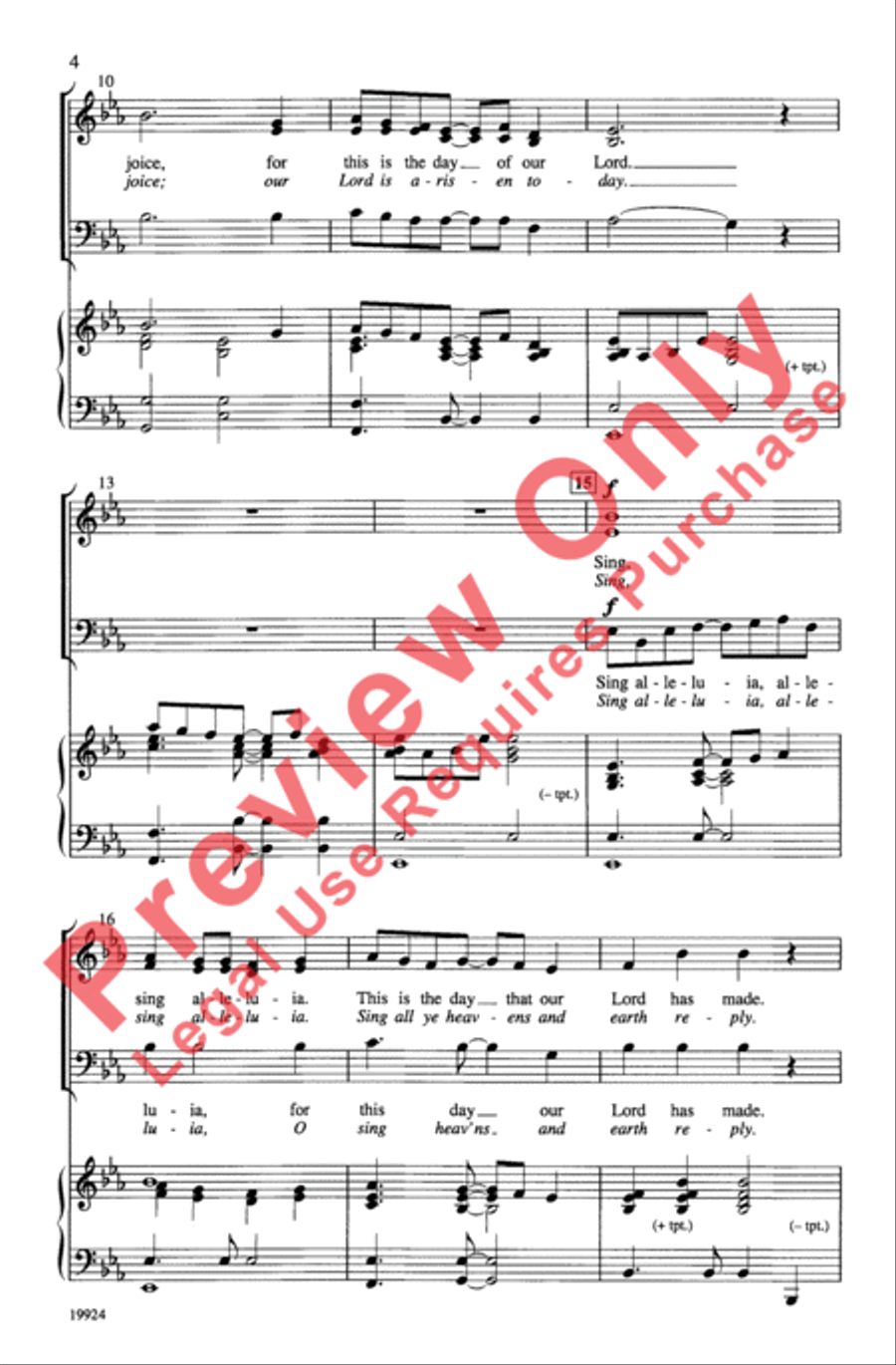 This Is the Day 3-Part scores gallery preview page 4