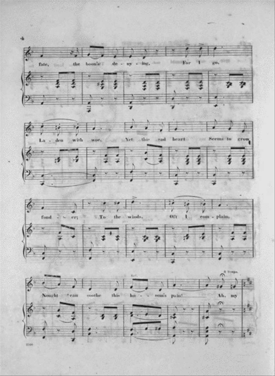 Forsaken Here I Wander Voice scores gallery preview page 3