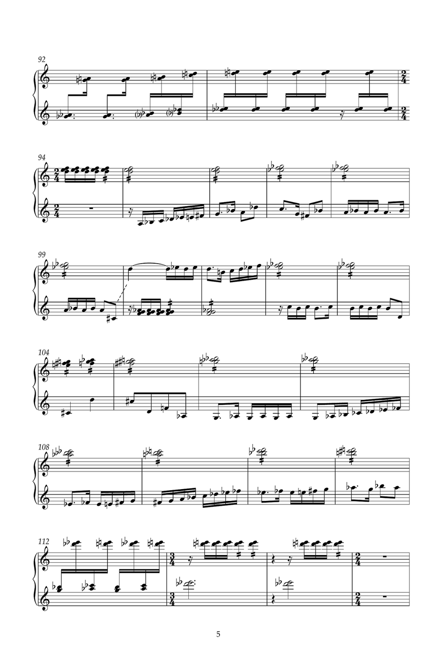 Snapshots Snapshots Piano Solo scores gallery preview page 5
