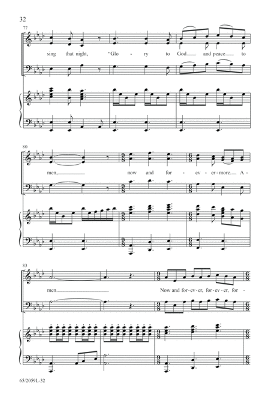 The Christmas Story The Christmas Story 3-Part scores gallery preview page 33