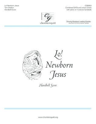 Lo! Newborn Jesus - Handbell Score