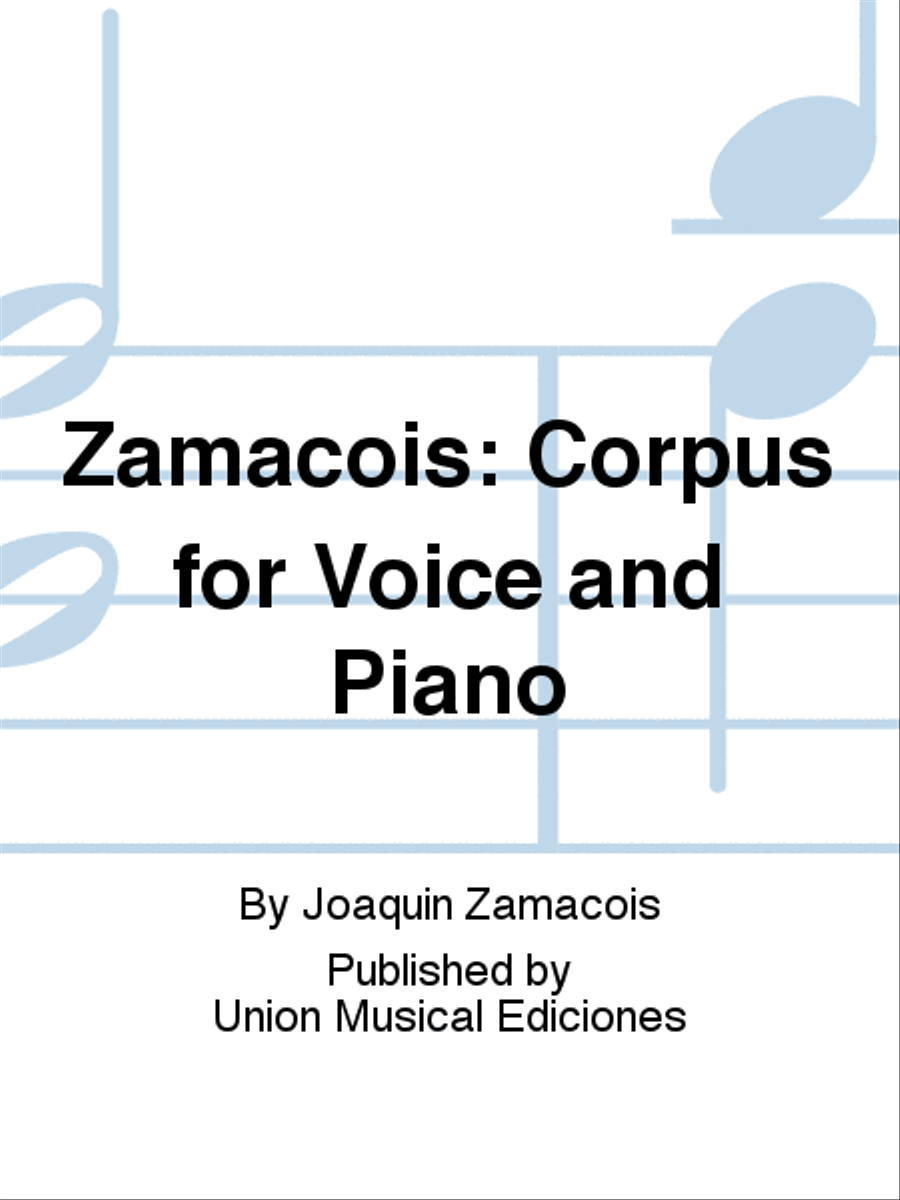 Corpus Voice Solo scores gallery preview page 1