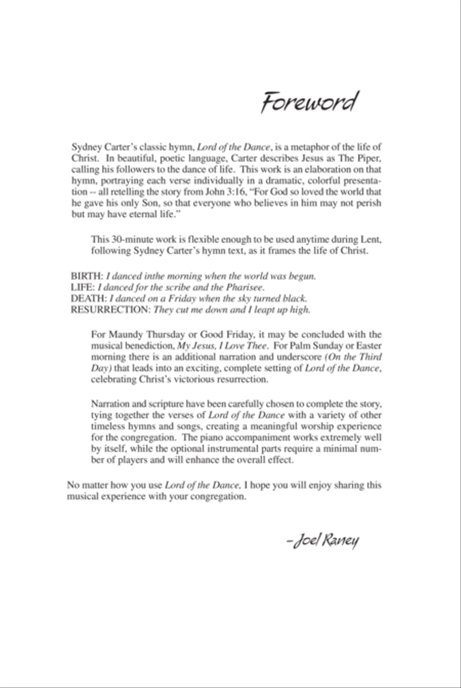 I Am the Lord of the Dance- Score 4-Part scores gallery preview page 4