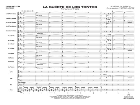 La Suerte de los Tontos (Score only) image number null