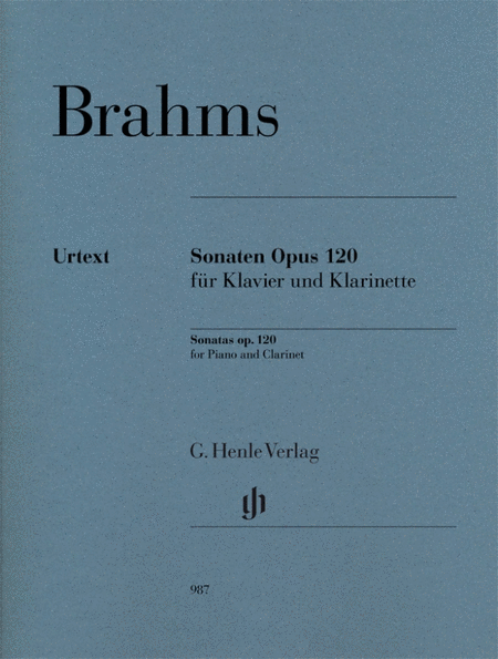 Brahms - Sonatas Op 120 Clarinet/Piano