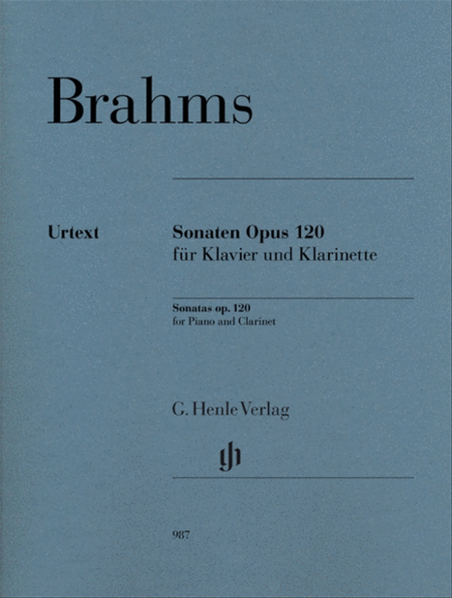 Brahms - Sonatas Op 120 Clarinet/Piano