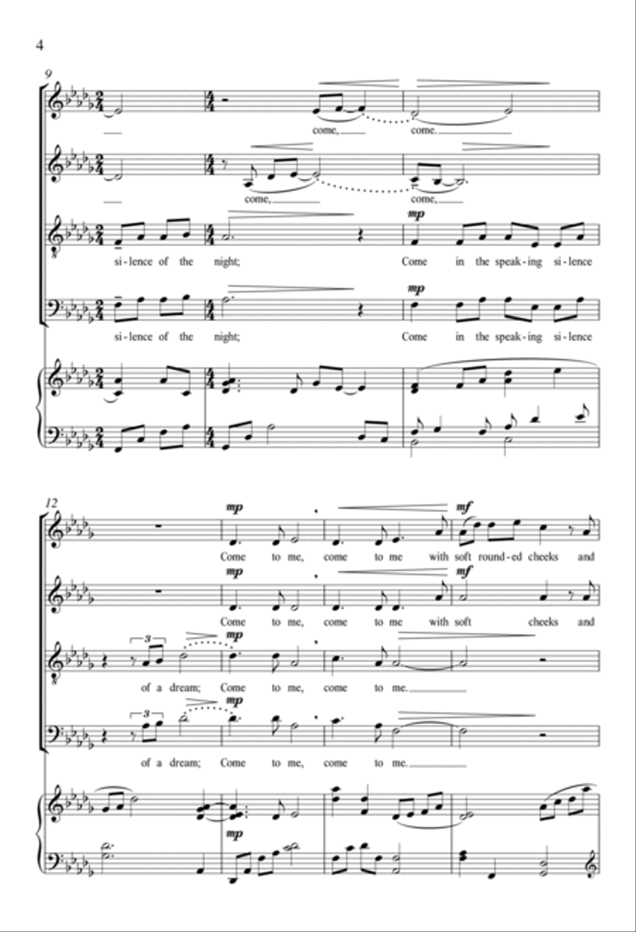 Echo Echo Divisi scores gallery preview page 3