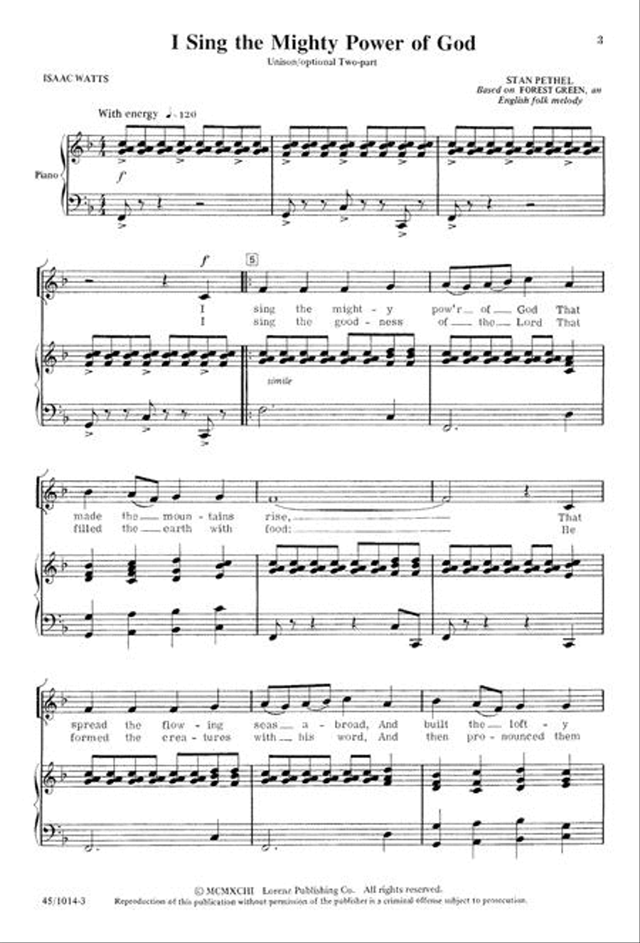 The Pick-Up Anthem Book, Vol. 2 3-Part scores gallery preview page 4