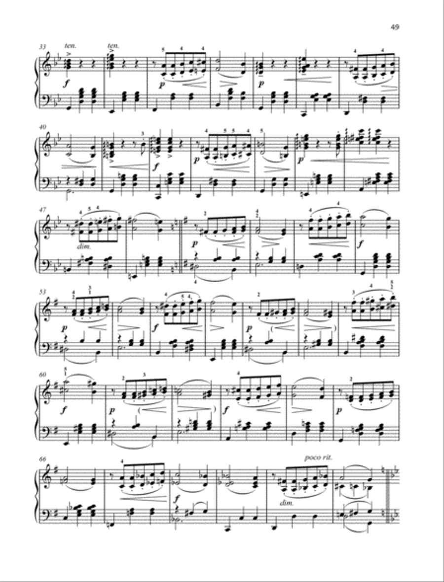 Waltz Waltz Piano Solo scores gallery preview page 2