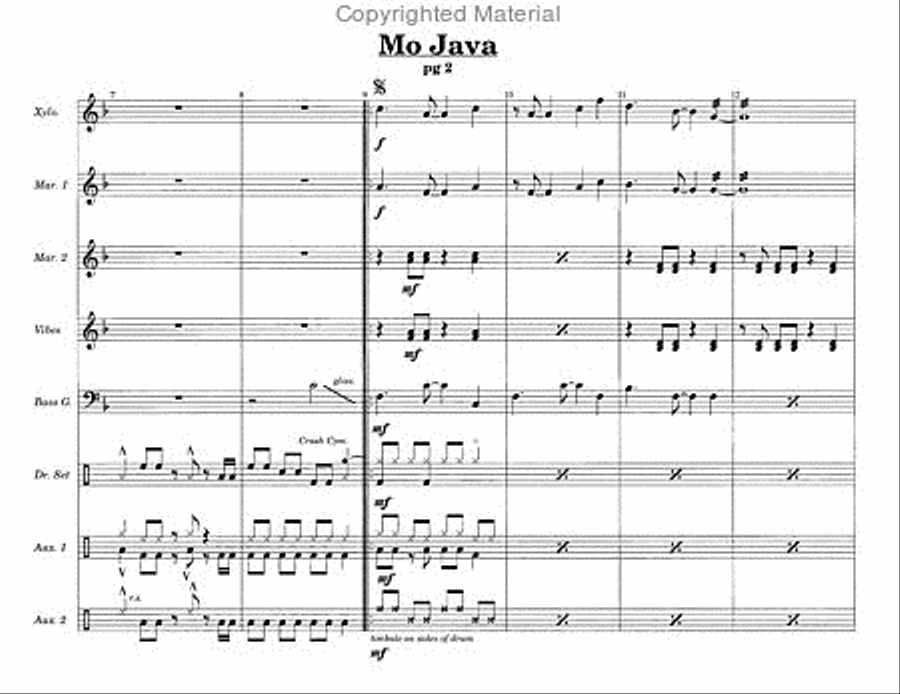 Mo Java Steel Drum Band scores gallery preview page 3