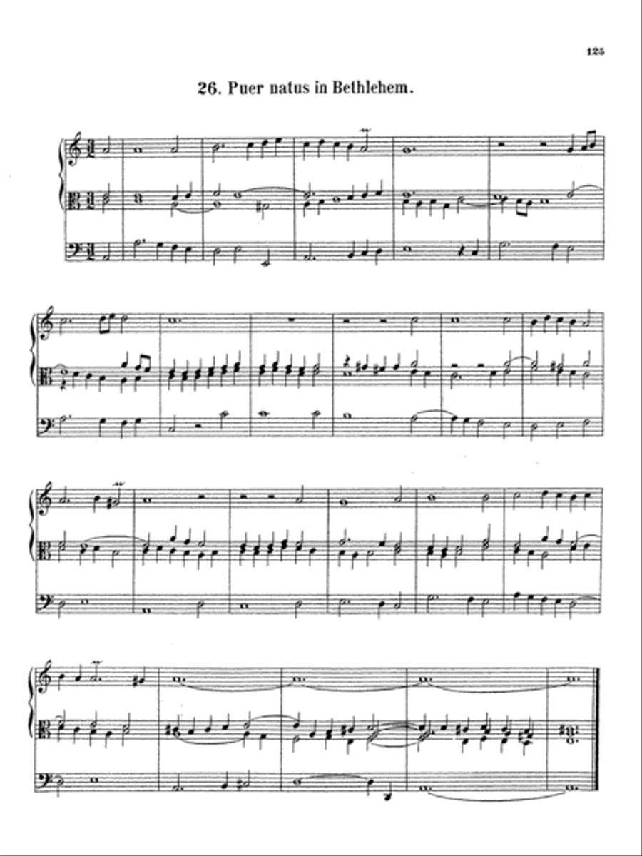 Buxtehude: Organ Works, Volume IV Organ scores gallery preview page 1