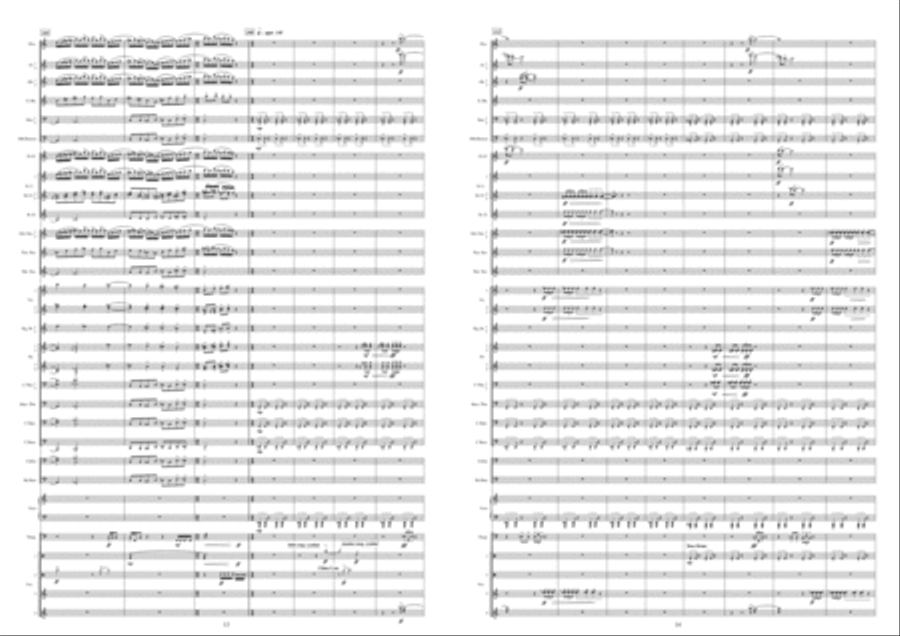 Symphony No. 2: States Of Mind, Opus 87 Concert Band scores gallery preview page 8