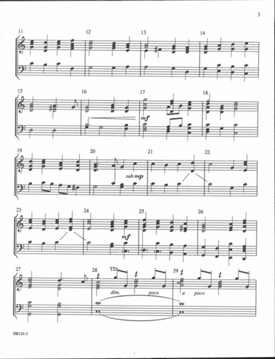 O Come, All Ye Faithful - Sherman 5-Octaves scores gallery preview page 3