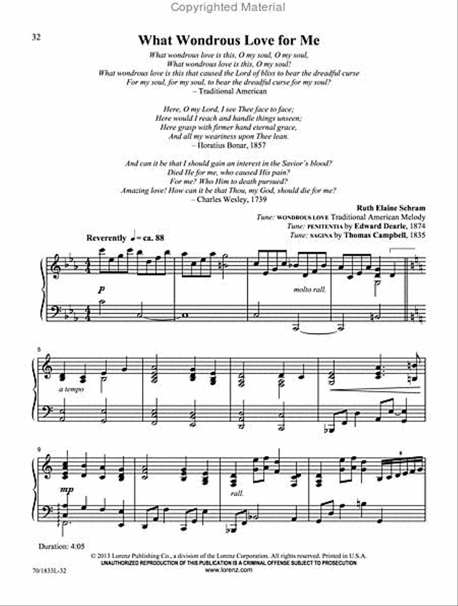 Prayludes for Communion Piano Solo scores gallery preview page 5