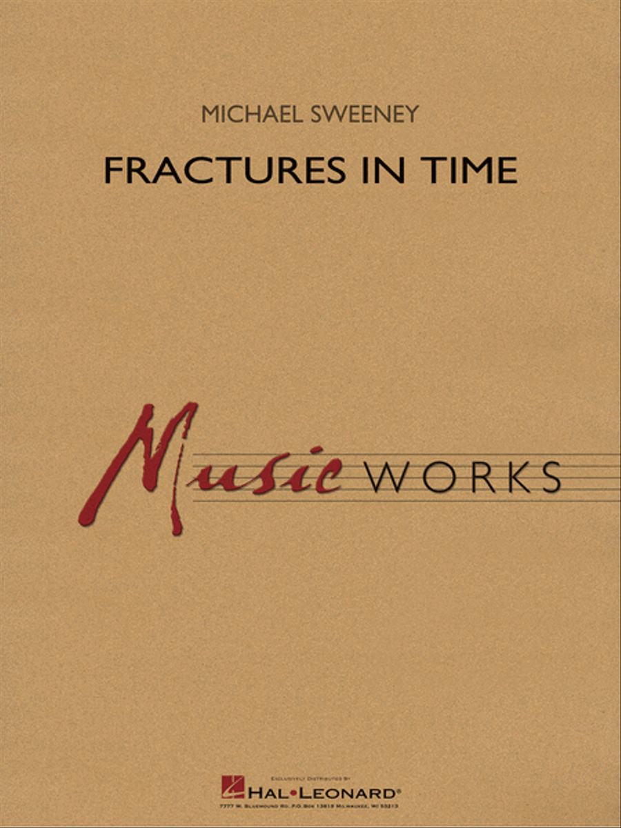 Fractures in Time Concert Band scores gallery preview page 1