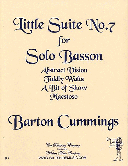 Little Suite No. 7 for Solo Bassoon