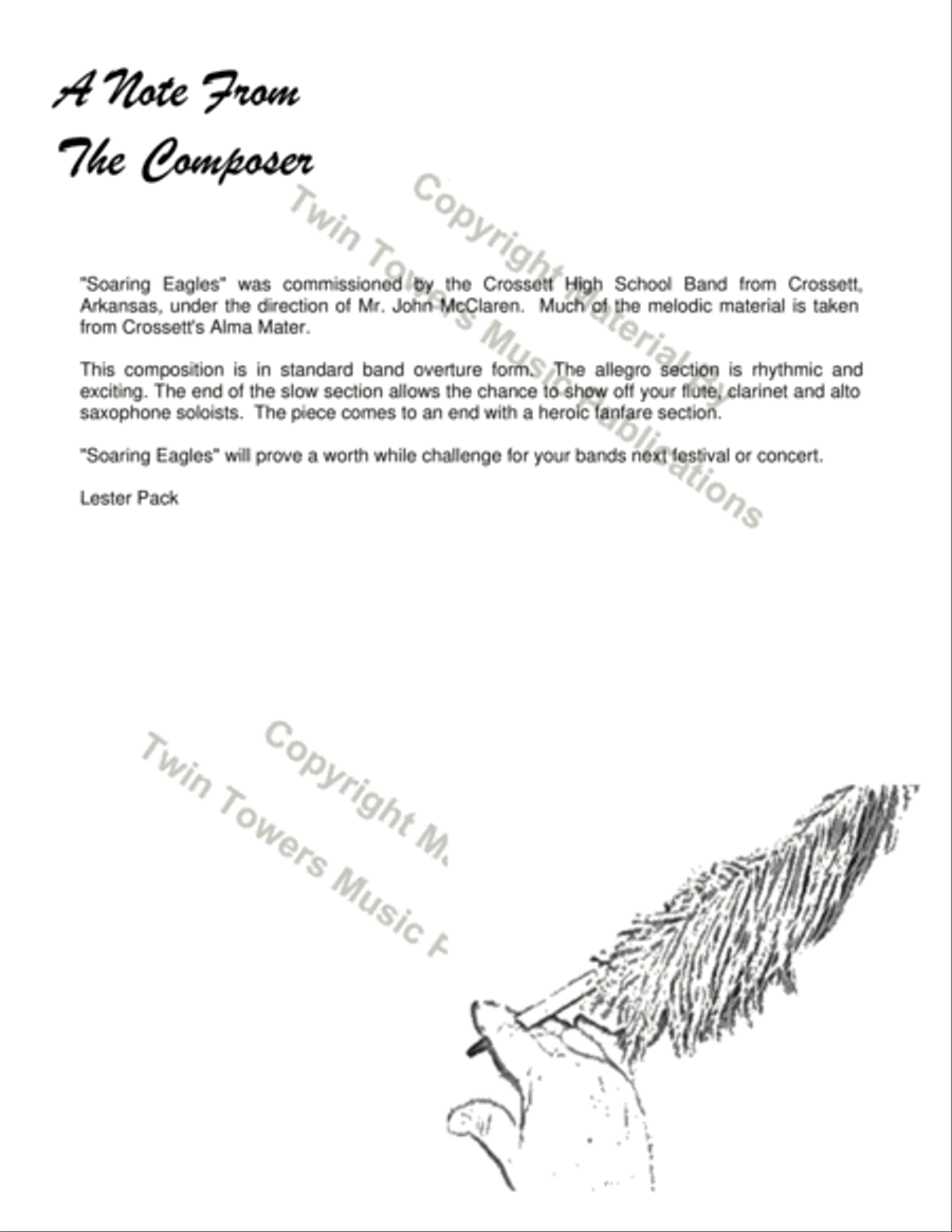 Soaring Eagles Soaring Eagles Concert Band scores gallery preview page 3