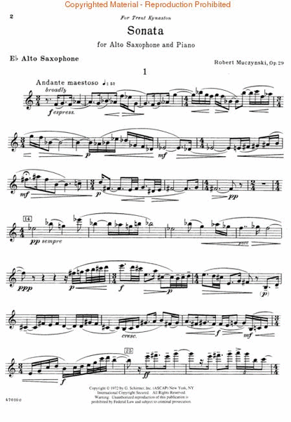 Sonata, Op. 29