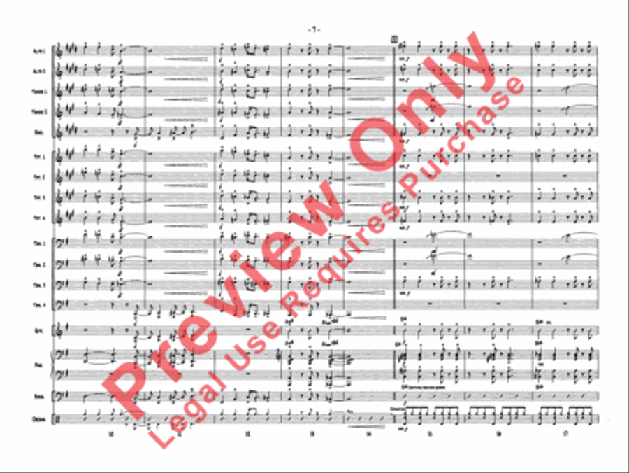 One Mint Julep Jazz Ensemble scores gallery preview page 10