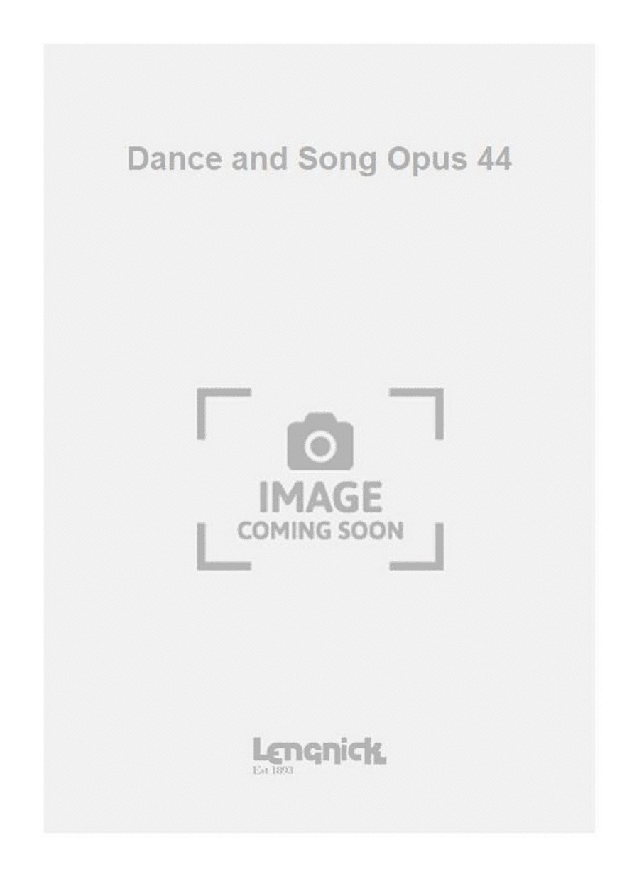 Dance and Song Opus 44 Piano Solo scores gallery preview page 1