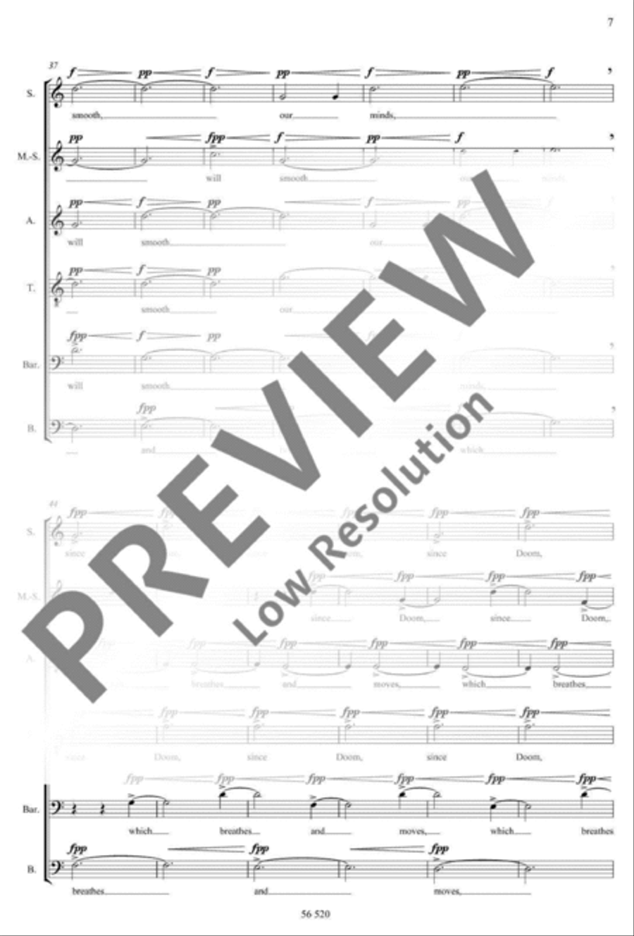 in spite of everything Mixed Choir scores gallery preview page 8