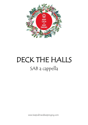 Book cover for Deck the Halls SAB
