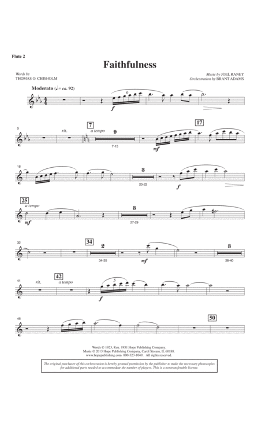Faithfulness 4-Part scores gallery preview page 24