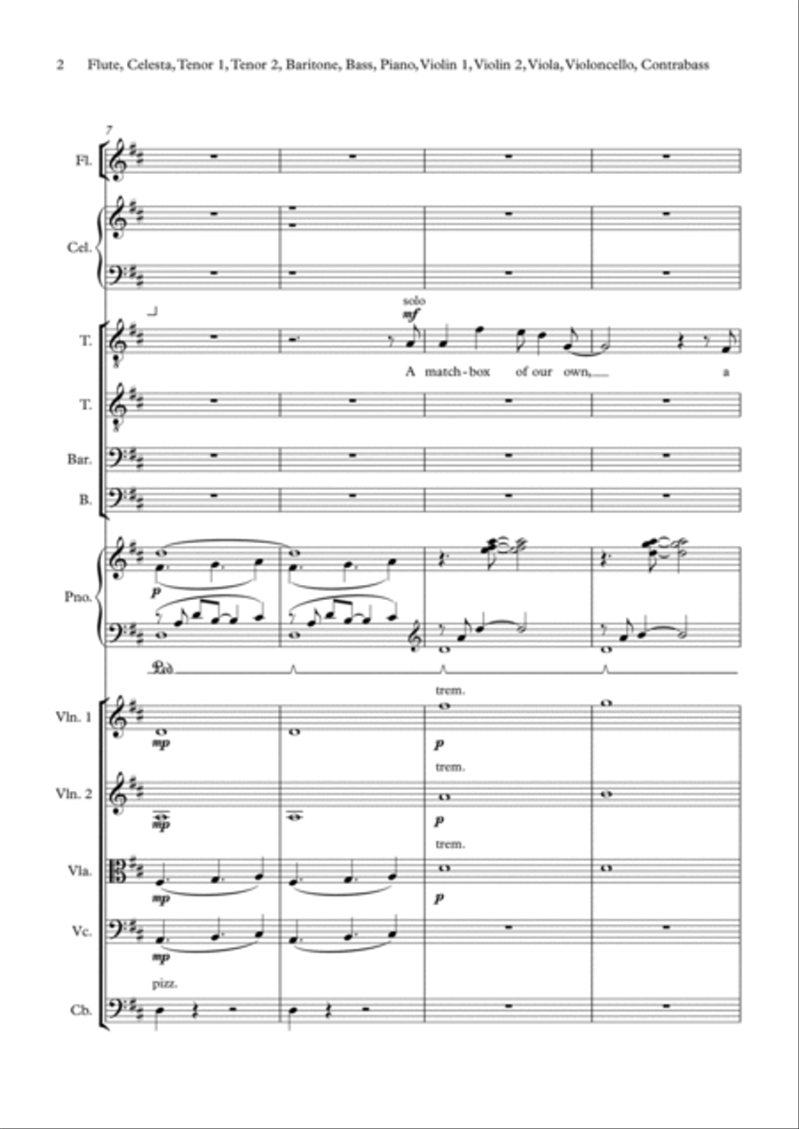 Somewhere That's Green Somewhere That's Green Chamber Orchestra scores gallery preview page 2