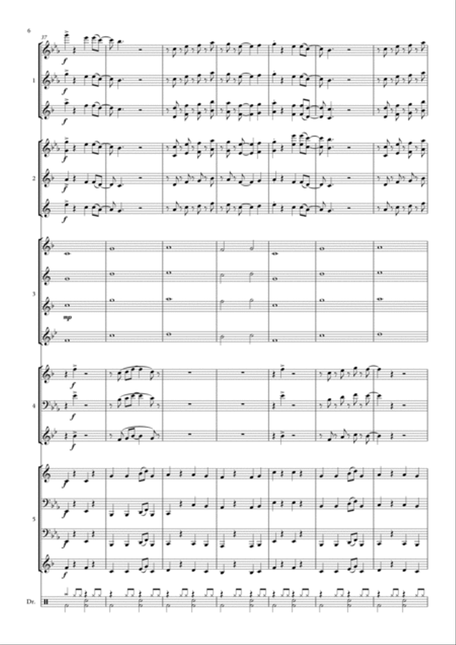 Reach Concert Band scores gallery preview page 6