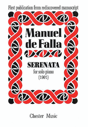 Book cover for De Falla:Serenata