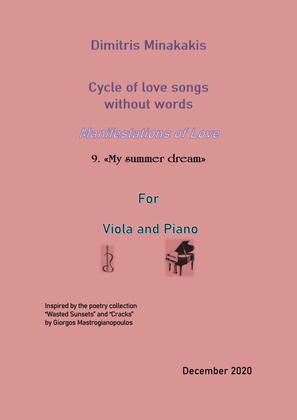 Manifestations of love.9."My summer dream"