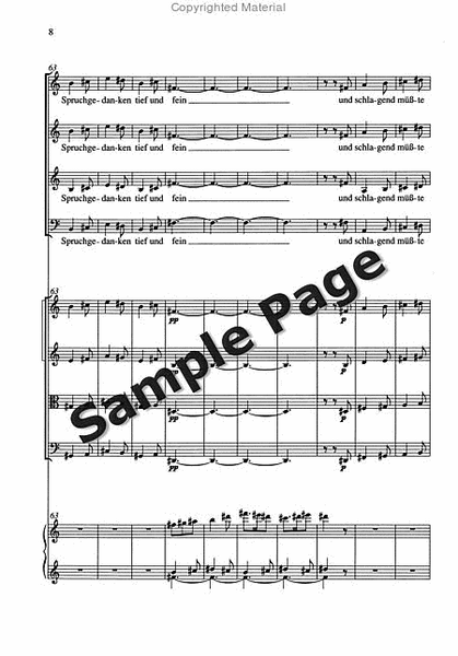 Gloriola Satb/strings/pf Score