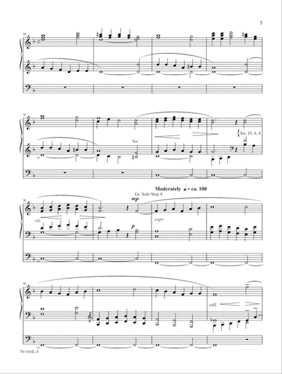 Autumn Praise Organ scores gallery preview page 5