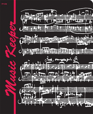 Book cover for Music Keeper Folder