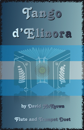 Book cover for Tango d'Elinora, for Flute and Trumpet Duet