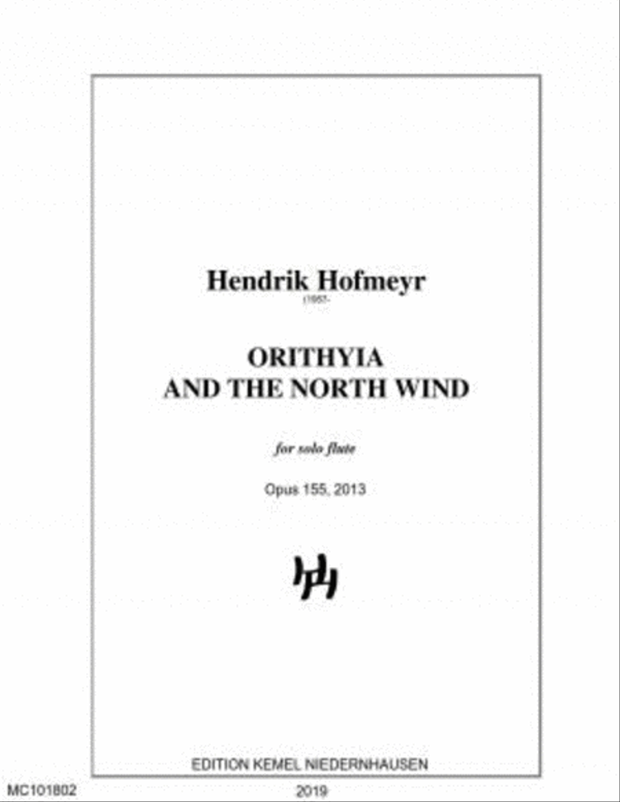 Orithyia and the north wind Flute Solo scores gallery preview page 1