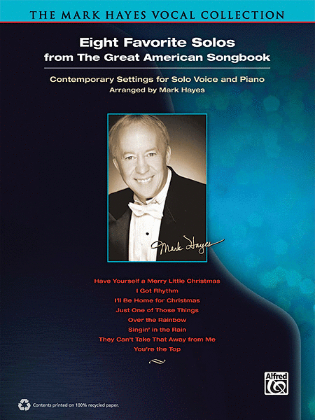 The Mark Hayes Vocal Collection -- Eight Favorite Solos from the Great American Songbook image number null