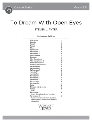 To Dream With Open Eyes