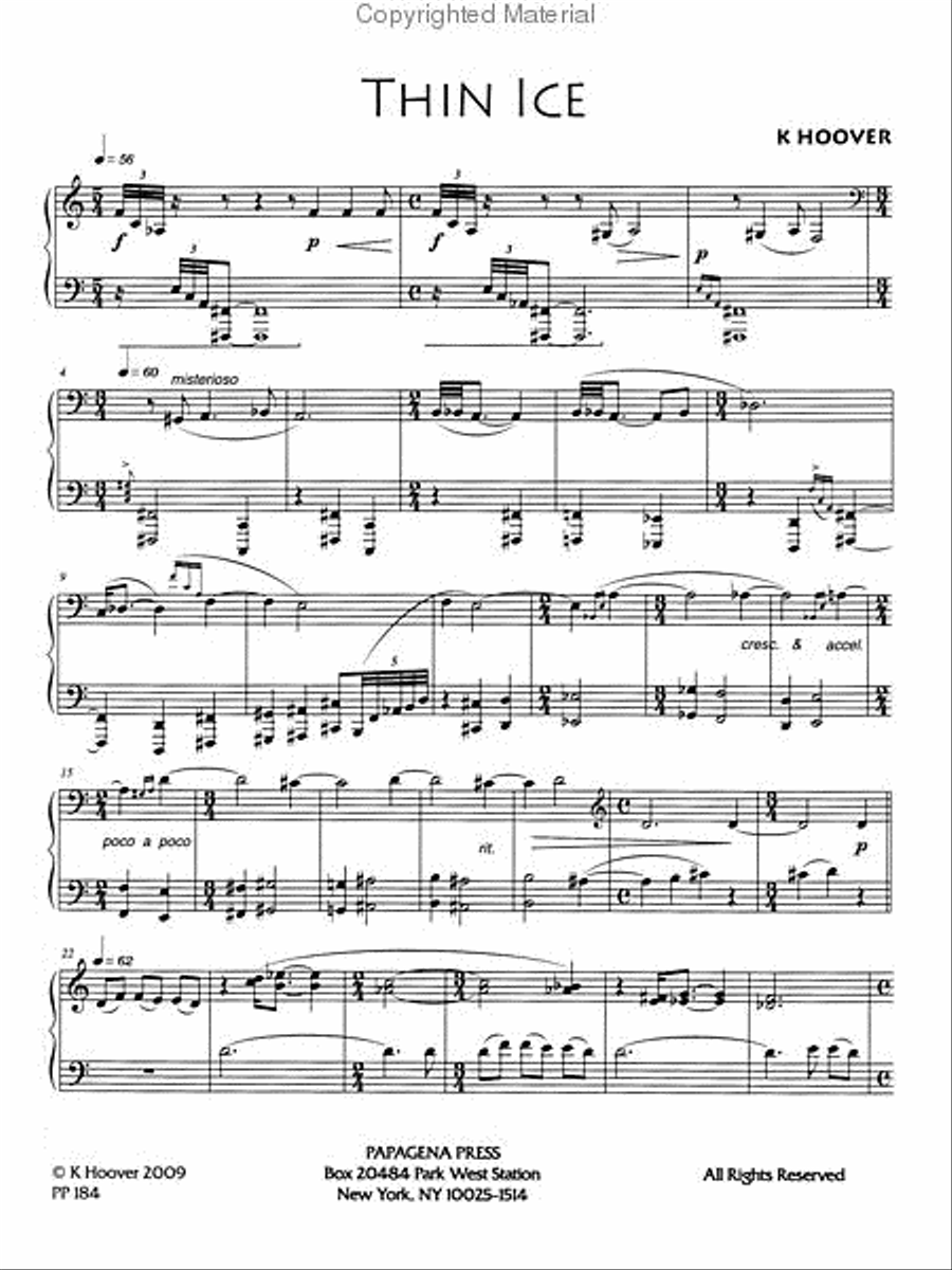 Thin Ice Chamber Music scores gallery preview page 2